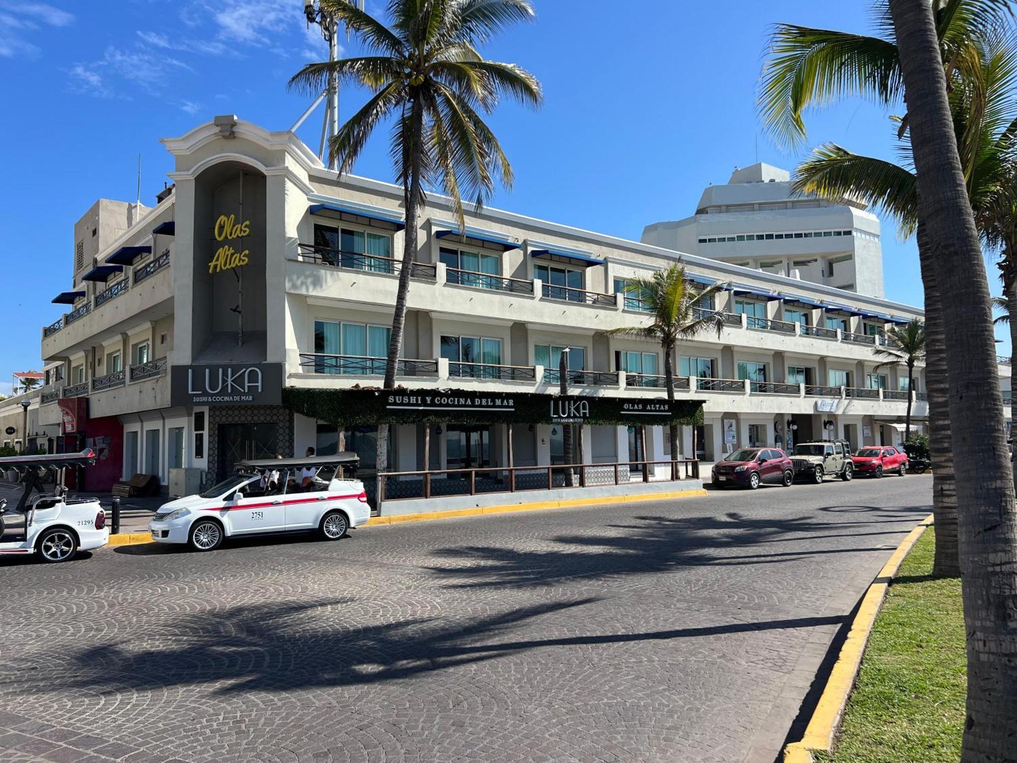 Hotel La Siesta Malecon Mazatlán Exterior foto