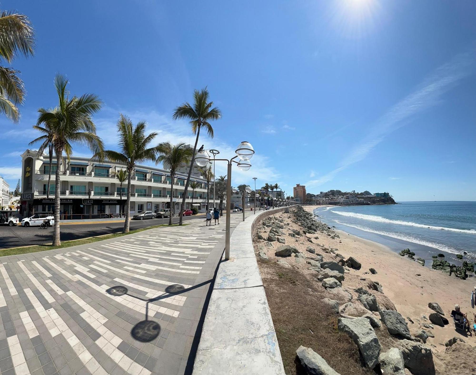 Hotel La Siesta Malecon Mazatlán Exterior foto
