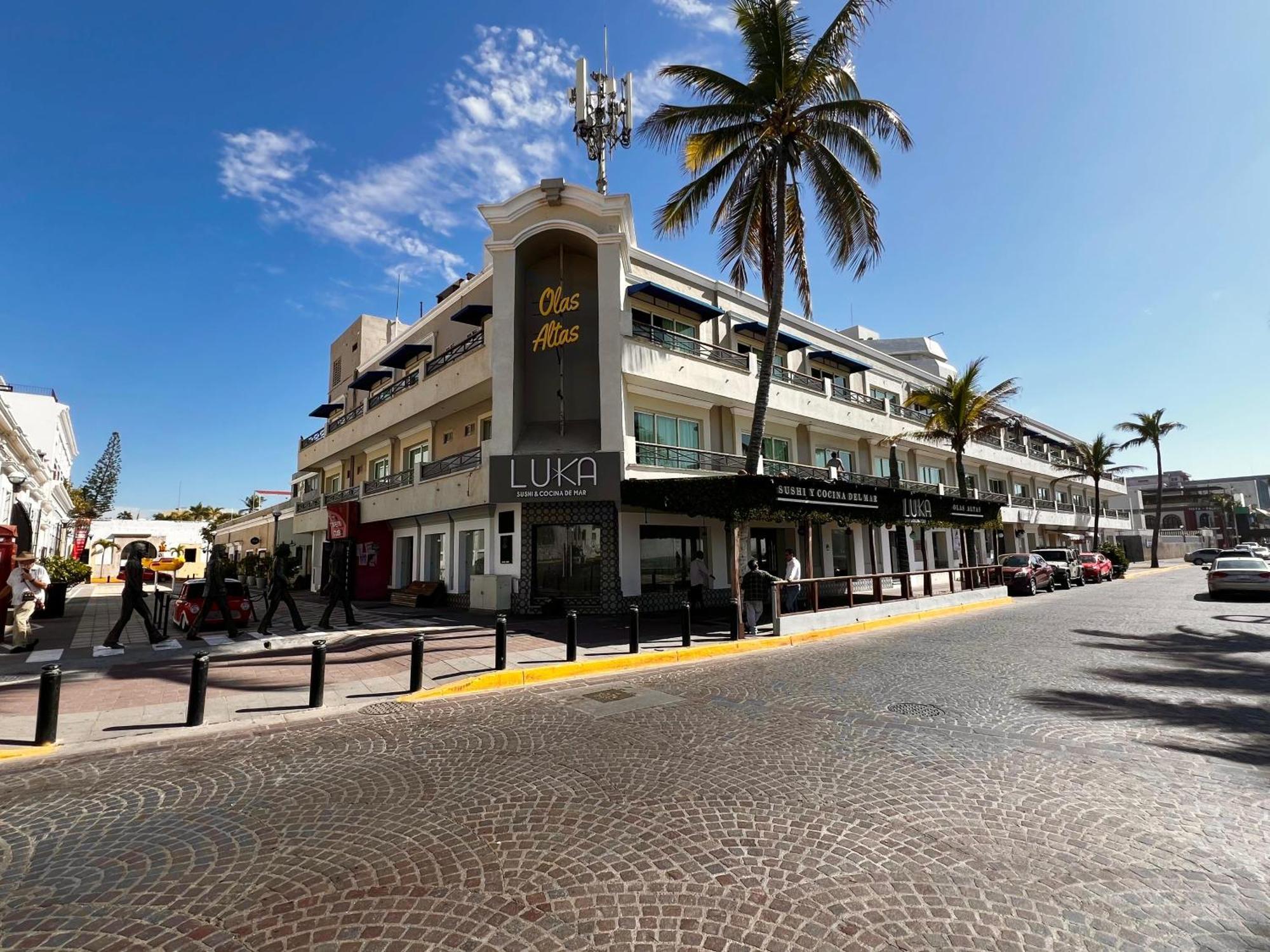 Hotel La Siesta Malecon Mazatlán Exterior foto